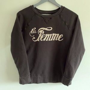 Vintage Style Women's Los Angeles for Anthropologie Sweatshirt Size XS